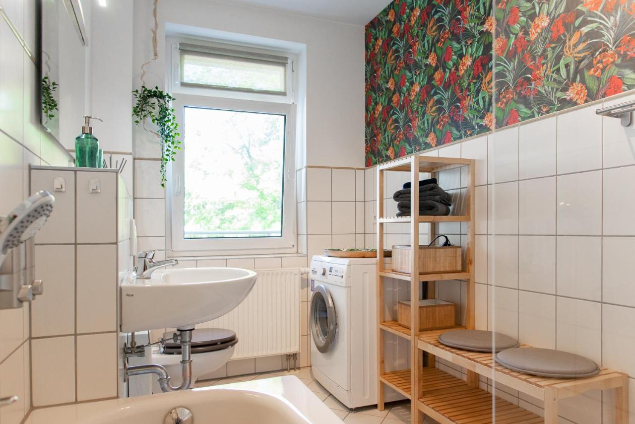 Stilvolles Apartment - Balkon, Netflix, Nespresso, Zentral, Messe Chemnitz Eksteriør bilde