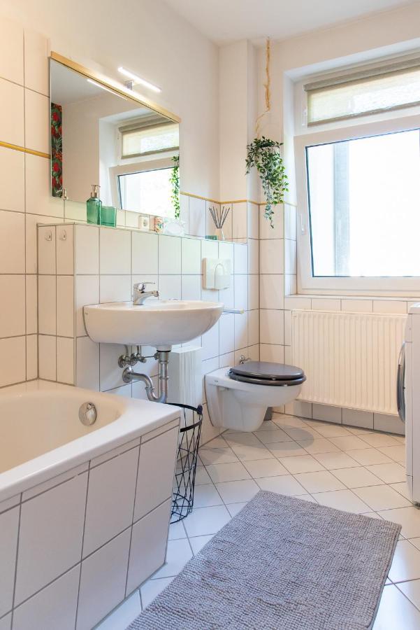 Stilvolles Apartment - Balkon, Netflix, Nespresso, Zentral, Messe Chemnitz Eksteriør bilde