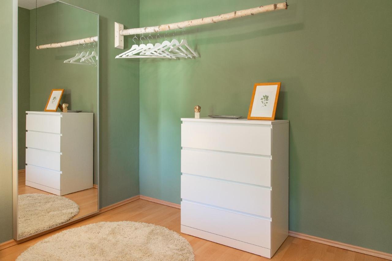 Stilvolles Apartment - Balkon, Netflix, Nespresso, Zentral, Messe Chemnitz Eksteriør bilde