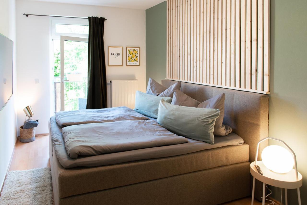 Stilvolles Apartment - Balkon, Netflix, Nespresso, Zentral, Messe Chemnitz Eksteriør bilde