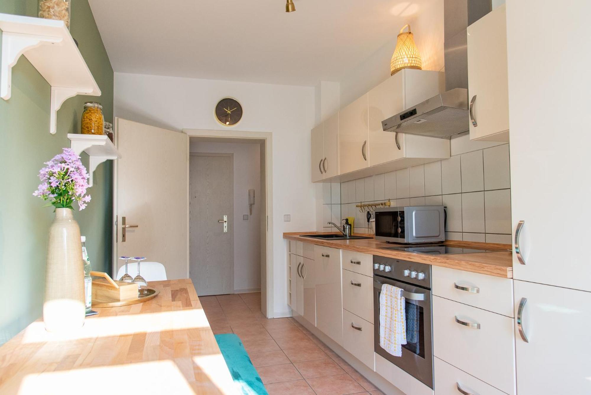 Stilvolles Apartment - Balkon, Netflix, Nespresso, Zentral, Messe Chemnitz Eksteriør bilde